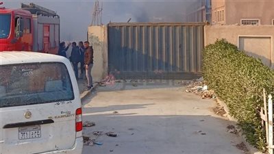 غرفة حارس عقار.. حريق داخل فيلا بشارع الشعب في العمرانية