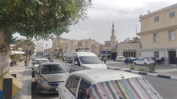 السحب تغطي سماء اسوان