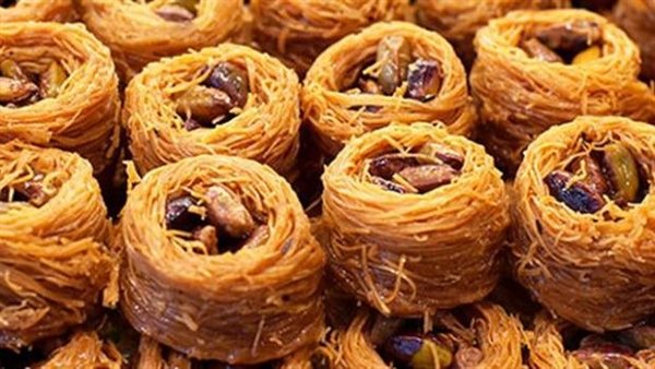 كنافة أساور بالمكسرات