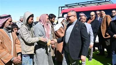 بتكلفة 95 مليون جنيه.. محافظ جنوب سيناء يتفقد مشروع إنشاء 60 منزلًا بدويًا بقرية النقب كمرحلة أولى