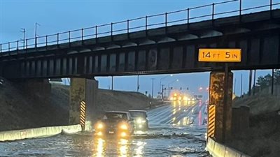 تحذيرات من حدوث فيضانات كبيرة في 5 ولايات أمريكية 