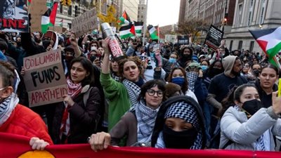 كلية أمريكية تفصل طالبين بسبب مظاهرة داعمة لفلسطين