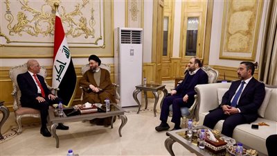 عمار الحكيم: مصر دورها محوري في دعم القضية الفلسطينية ونرفض دعوات التهجير