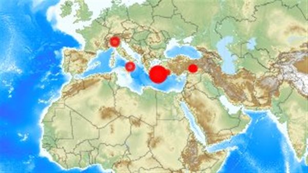 زلزال يضرب جزيرة