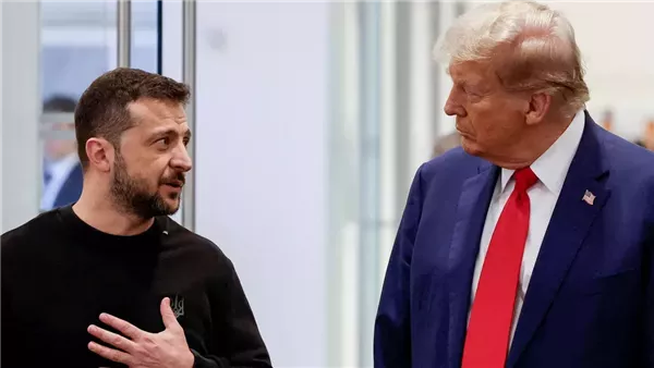 ترامب وزيلينسكي