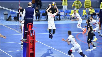 الزمالك يفوز على بتروجيت ويواجه الأهلي بنهائي كأس مصر للكرة الطائرة 