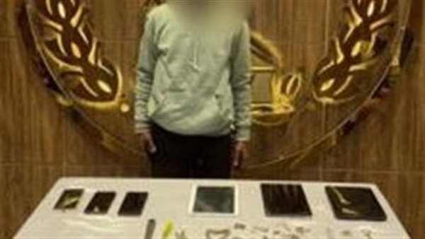 المتهم والمضبوطات