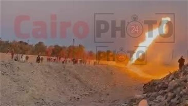 انفجار خط غاز شرق