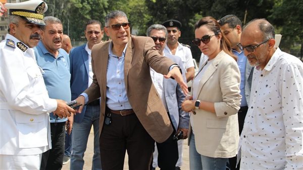 محافظ الجيزة خلال