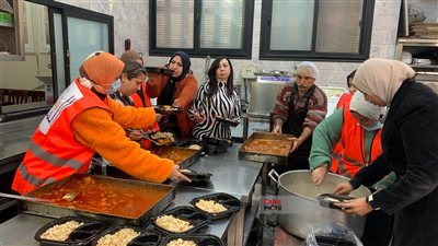 مطبخ المرأة المصرية داخل الكنيسة الإنجيلية ببورسعيد لدعم الأسر البسيطة والمتوسطة خلال رمضان| صور وفيديو