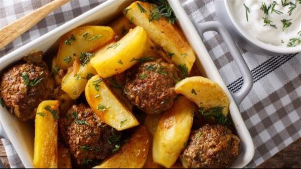  كفتة مشوية وصينية