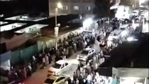 جانب من جنازة أسرتها