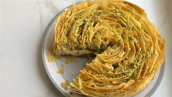 الجلاش الحلو باللبن