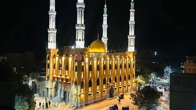 مسجد النصر بـ دلجا.. افتتاح أول مسجد صديق للبيئة في المنيا يعمل بالطاقة الشمسية بالكامل| صور