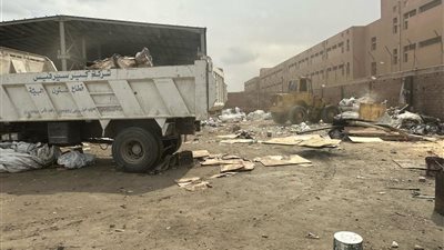 جهاز 6 أكتوبر: توجيه ضربة قوية لبؤر الفرز العشوائي بالمنطقة الصناعية الثالثة