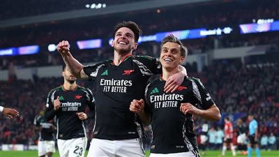 ذهاب دور الـ16 بدوري أبطال أوروبا| أرسنال يكتسح أيندهوفن 7-1.. ودورتموند يتعادل مع ليل