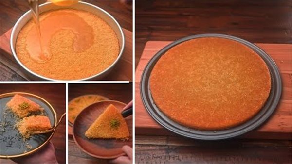 طريقه عمل الكنافة