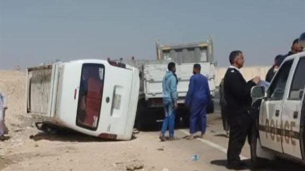 حادث تصادم سيارتين