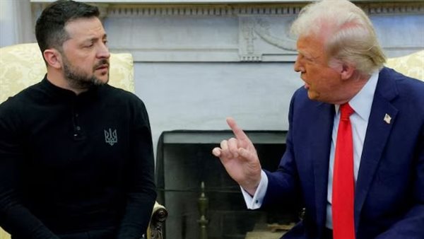 ترامب والرئيس الأوكراني