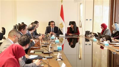 نائب رئيس الوزراء ووزيرة التخطيط يناقشان الخطة الاستثمارية للصحة والسكان