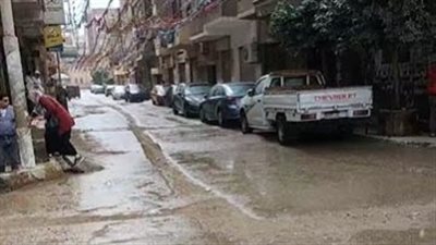 بالتزامن مع تحذيرات الأرصاد.. سقوط أمطار على الغربية | بث مباشر