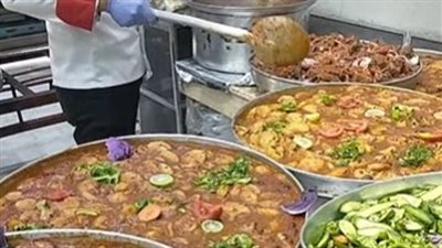 مطبخ الخير بكفر الشيخ يعد 750 وجبة إفطار يومية للفقراء | بث مباشر 