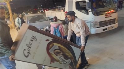 مقاهي وكافيهات ومحال تجارية.. رفع 1200 حالة إشغال بحدائق الأهرام | صور