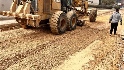 الإسكان ترفع كفاءة الطرق الرئيسية والبنية التحتية لـ المنطقة الصناعية بمدينة 6 أكتوبر