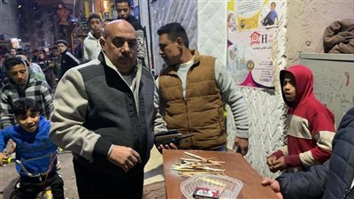 محافظة الجيزة: ضبط 2000 قطعة متنوعة من الألعاب النارية بمركز أوسيم 