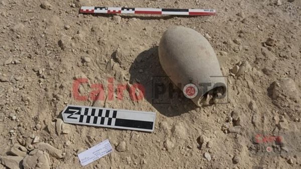 قطعة فخار مُكتشفة