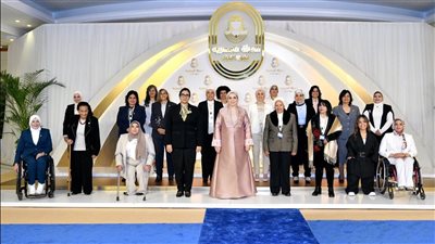 السيدة انتصار السيسي تشهد احتفالية يوم المرأة المصرية 