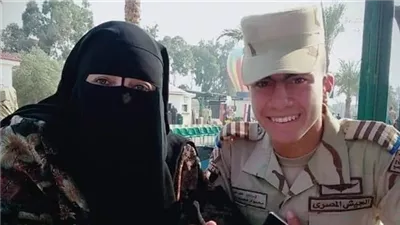 لم تعلم أنه يخدم بسيناء ورفضت رؤيته قبل دفنه.. والدة الشهيد محمود مغربي تروي تفاصيل استشهاده في يوم الشهيد