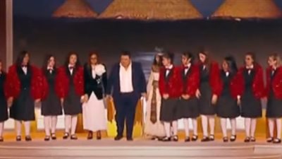 خالد جلال وجاسمين طه يشاركان في احتفالية المرأة المصرية بحضور السيدة انتصار السيسي