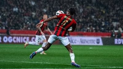 في غياب عبدالمنعم.. نيس يخسر من أولمبيك ليون بثنائية في الدوري الفرنسي