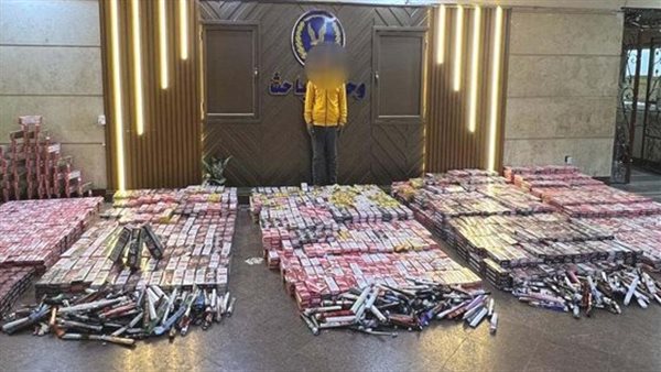 المتهم والمضبوطات