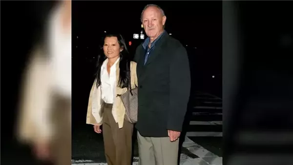  جين هاكمان وزوجته