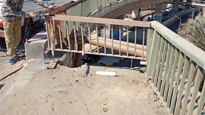 محافظ الجيزة: أعمال إصلاحات عاجلة بكوبري روض الفرج بالساحل