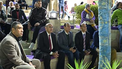 قصور الثقافة تفتتح ليالي رمضان بالحديقة الثقافية بالسيدة زينب | صور