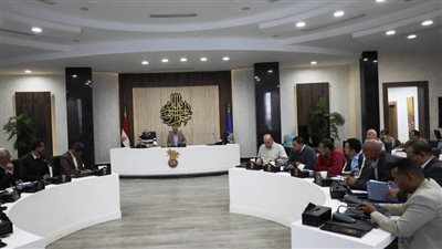 محافظ أسوان يؤكد أهمية تكثيف الجهود لتحقيق أعلى نسب بملف التقنين