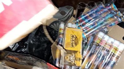 ضبط 1600 صاروخ ألعاب نارية وتحرير 101 مخالفة تموينية متنوعة بالمنيا