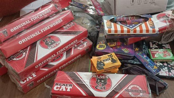 جانب من المضبوطات