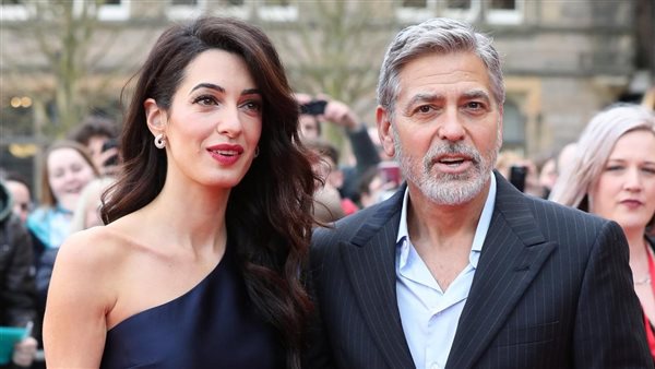  جورج كلوني وأمل