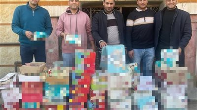 ضبط 10 آلاف قطعة حلوى منتهية الصلاحية و2113 عبوة أدوية بيطرية مغشوشة بالبحيرة