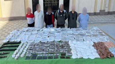 بحوزتهم بضاعة بـ59 مليون جنيه.. ضبط تشكيل عصابي شديد الخطورة لاتهامهم بتجارة المخدرات بالقليوبية