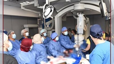 نجاح طبي بمستشفيات جامعة عين شمس بإجراء 20 حالة لزراعة الصمام الرئوي بالقسطرة