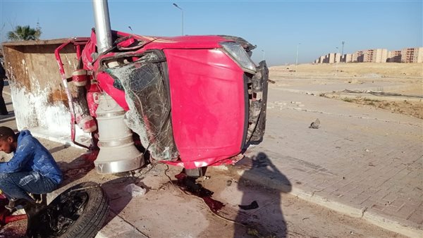 جانب من الحادث 