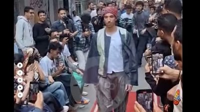 بإطلالات شعبية.. فريق ريسكي بويز يشارك أجواء إفطار المطرية الجماعي بعرض أزياء مميزة