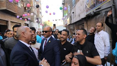 محافظ القاهرة يصل إلى المطرية للمشاركة في أكبر حفل إفطار جماعي