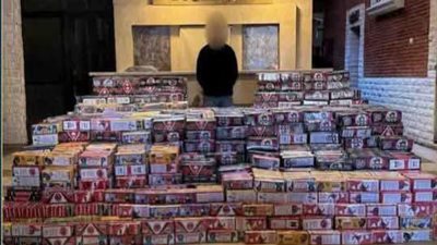 تشكل خطورة على المواطنين.. ضبط 8 ملايين قطعة ألعاب نارية بالغربية 
