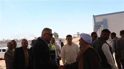 محافظ أسوان: معاينة محطة لتعبئة أسطوانات الغاز لتوفير أكثر من 20 ألف أسطوانة يوميًا